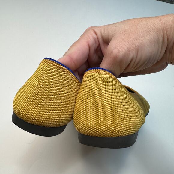 Rothy's Mustard The Point Ballet Flats - Picture 4 of 6